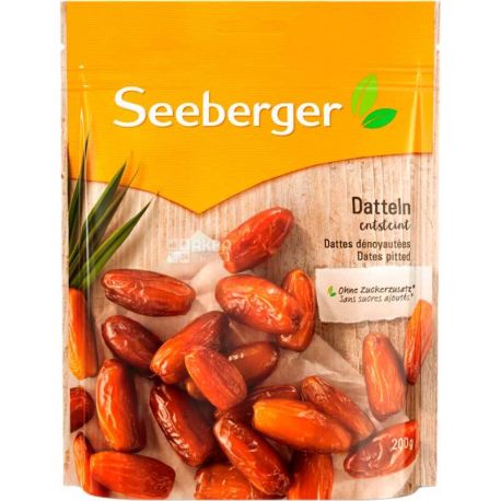 Seeberger, 200 г, Фініки м'які, без кісточок