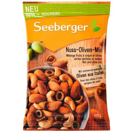 Seeberger, 125 g, Nut and Olive Blend