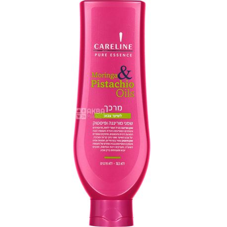 Careline, 600 мл, Кондиціонер для фарбованого волосся, Морінга і фісташкова олія