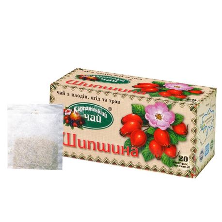 Карпатський, 20 шт., чай з шипшиною