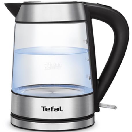 Tefal KI730D30, Электрочайник стеклянный, 1,7 л