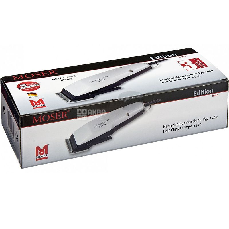 original moser haarschneidemaschine type 1400 price