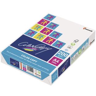 Color Copy, 250 листов, Бумага офисная, белая, А4, Класс А+, 200 г/м2 