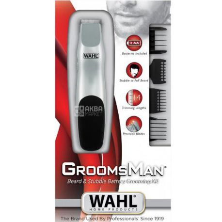 MOSER Wahl GroomsMan 09906-716, Beard and mustache trimmer