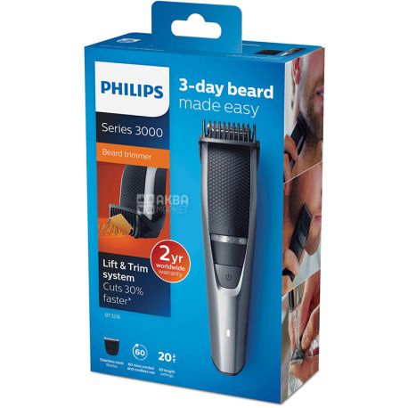 Philips BT3216/14, Триммер для бороды и усов