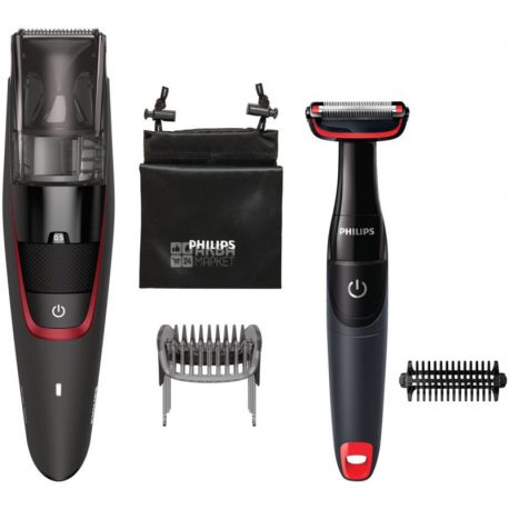 Philips BT7501 / 85, a set of trimmers for haircuts