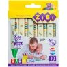 Zibi, Jumbo Baby Line, 10 шт., Олівці воскові трикутні