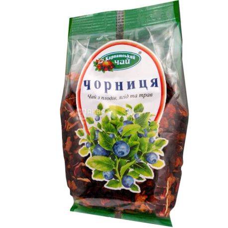 Карпатский, 100 г, чай, черника