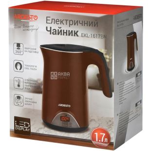 Ardesto EKL-1617BN, Электрочайник, 1,7 л