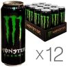 Monster Energy, 0,35 л, Упаковка 12 шт., Напій енергетичний безалкогольний, Монстер Енерджі