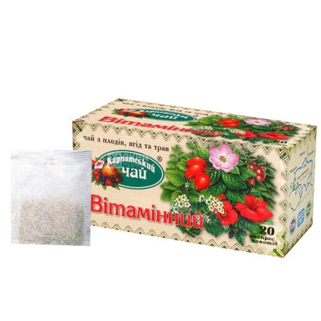 Карпатский, 20 шт., чай, Витаминный