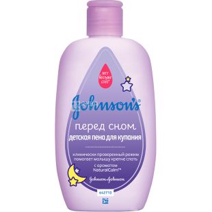 Johnson’s Baby, 300 мл, Детская пена для купания Перед сном