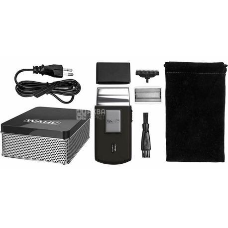 WAHL Travel Shaver 03615-1016, Електробритва сіткова, дорожня, для сухого гоління