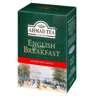 Ahmad Tea English Breakfast, 100 г, Чай чорний Ахмад Ті Інгліш Брекфаст