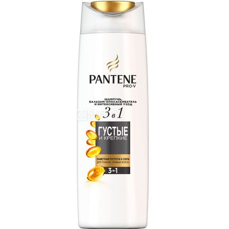 Pantene Pro-V, 360 ml, Shampoo and hair conditioner, 3in1, Thick and strong
