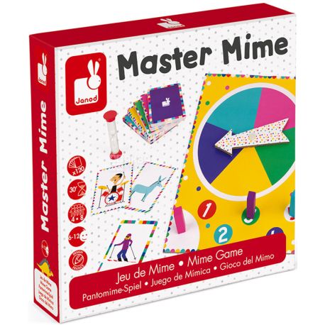 Janod, Настольная игра, Мастер мимики, от 6-ти лет