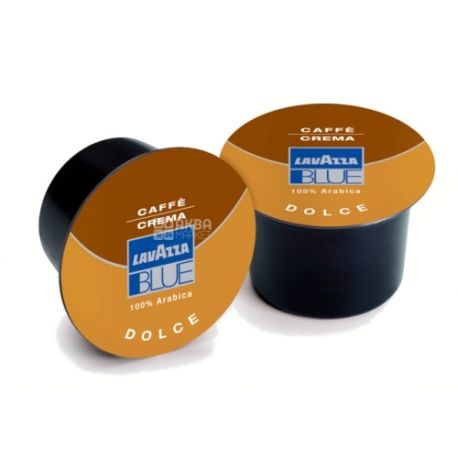 Lavazza, BLUE Crema Dolce, Упаковка 100 шт., Кофе Лавацца, Блу Крема Дольче, средней обжарки, в капсулах