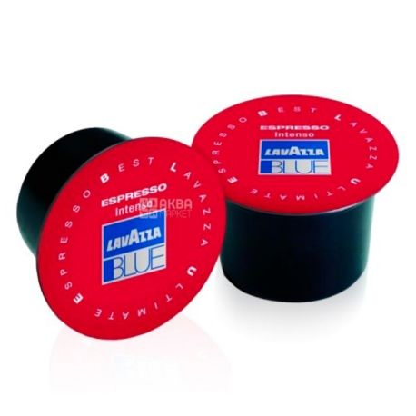 Lavazza, Blue Espresso Intenso, Упаковка 100 шт., Кава Лаваца, Блю Еспрессо, середнього обсмаження, в капсулах