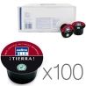 Lavazza, Blue Tierra, Упаковка 100 шт., Кава Лаваца, Блю Тиер, середнього обсмаження, в капсулах