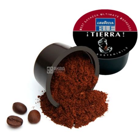 Lavazza, Blue Tierra, Упаковка 100 шт., Кава Лаваца, Блю Тиер, середнього обсмаження, в капсулах