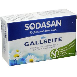 Sodasan, Spot Remover, 100 г, Мило для видалення плям у холодній воді, органічне