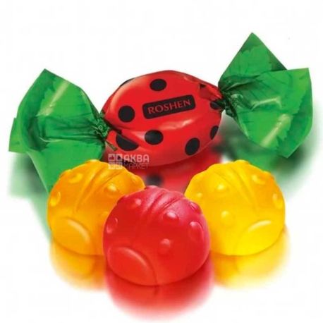 Roshen, Sunny Beetle, 1 kg, Jelly candies
