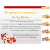 Roshen Minky Binky, 1 кг, Ирис с желейно-фруктовой начинкой Милки Бинки, Рошен
