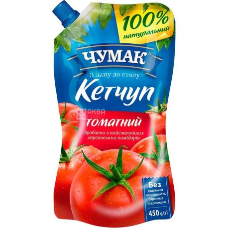 Чумак, 450 г, Кетчуп томатный