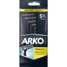 Arko Men Regular 2, Одноразовый бритвенный станок, с двойным лезвием, 5 шт.
