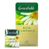 Greenfield, Rich Camomile, 25 пак., Чай Грінфілд, трав'яний з ромашкою