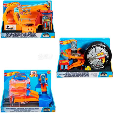 Hot Wheels, Трюки в місті, Ігровий набір в асортименті, 4-8 років