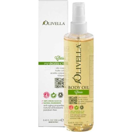 Olivella, 250 мл, Масло для тела тонизирующее