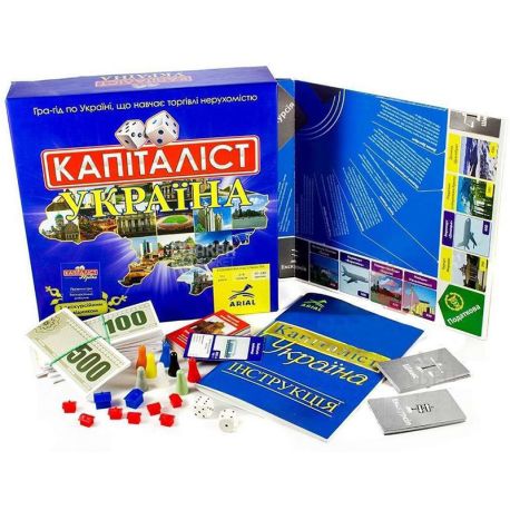 Arial, Board game, Capitalist Ukraine, children over 11 years old