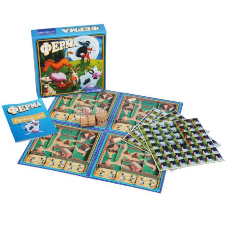 Arial, Board game, Farm, for children over 8 years old