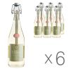 Elixia Rose, Упаковка 6 шт. х 0,75 л, Напій газований органічний Лимонад Троянда Еліксія, скло