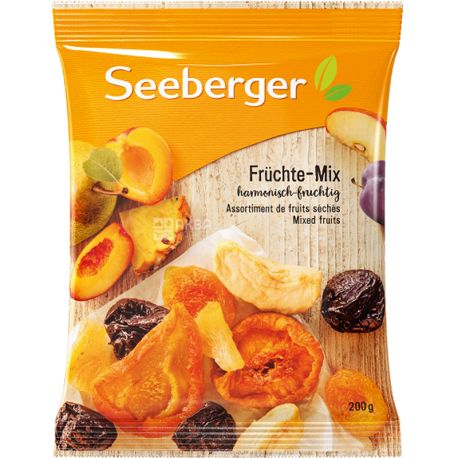 Seeberger, Mixed Dried Fruit, Delicious, 200 g