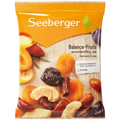 Seeberger, Смесь сухофруктов сбалансированная, 200 г