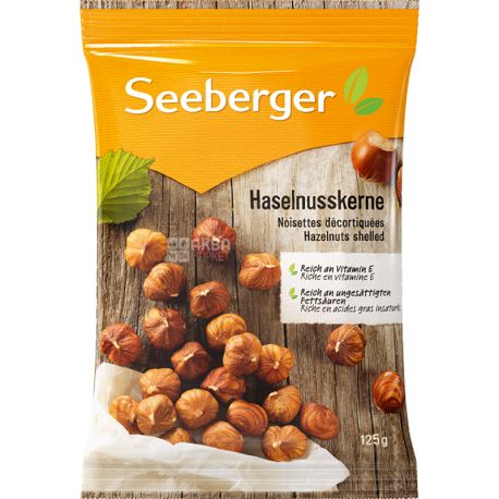 Seeberger, Filbert extra, kernels, 125 g