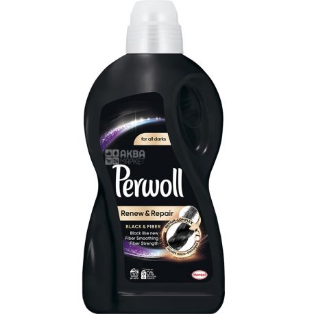 Perwoll Advanced Black, 1,8 л, Гель для прання темних і чорних речей