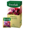 Greenfield, Spring Melody, 25 пак., Чай Грінфілд, Спрінг Мелоді, чорний