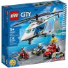 LEGO City, Конструктор Лего, Погоня на поліцейському вертольоті, 212 деталей, з 5 років