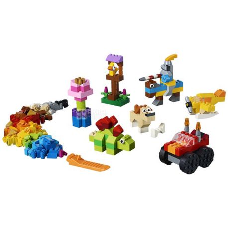 LEGO Classic, Конструктор Лего, Базовый набор кубиков, 300 деталей, с 4 лет