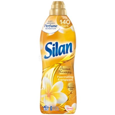 Silan, 0,8 л, Ополіскувач для білизни, Захопливий франжипані