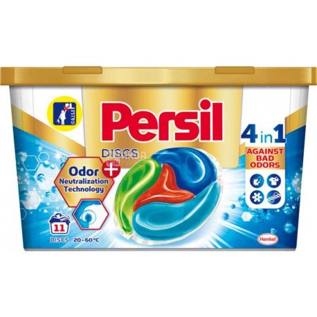 Persil, 11 шт., Капсулы для стирки, Нейтрализация запаха