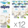 Alpro, Soya Original, Упаковка 12 шт. по 1 л, Алпро, Соєве молоко, оригінальне, вітамінізоване