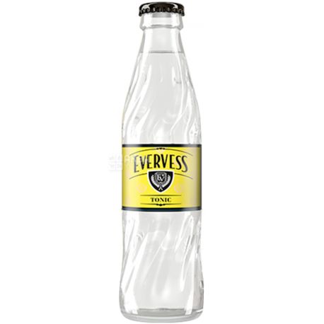 Evervess Tonic, 0.25 L, Evervess tonic, Sweet water, highly carbonated