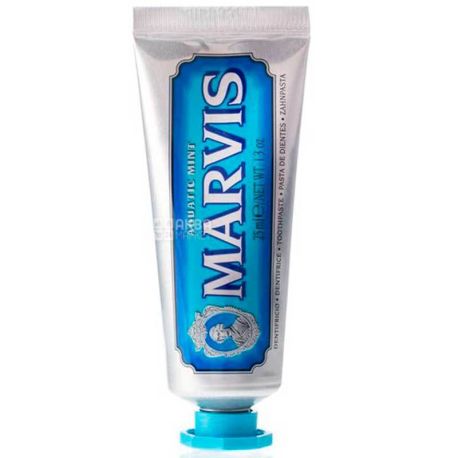 Marvis, 25 мл, Зубная паста, Комплексная защита, Морская мята