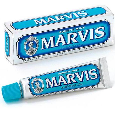 Marvis, 25 мл, Зубна паста, Комплексний захист, Морська м'ята