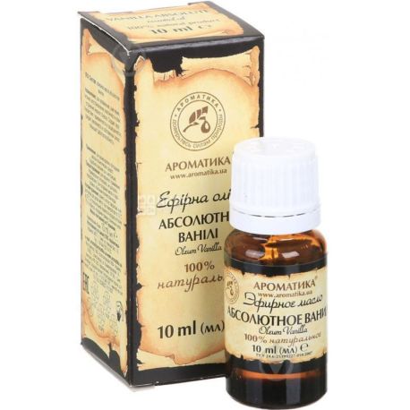 Aromatics, 10 ml, Natural essential oil, Vanilla