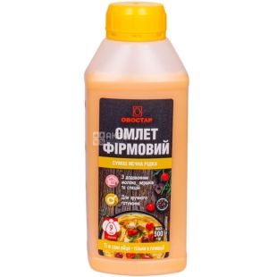 Ovostar, Омлет фирменный, 0,5 л, Яичная смесь, пастеризованная